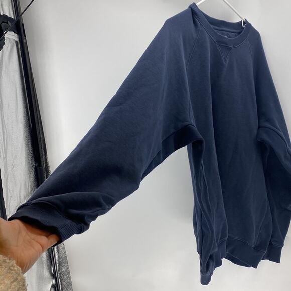 Deluth Trading company blue heavy sweatshirt casual comfortable warm basic LT - Picture 3 of 5